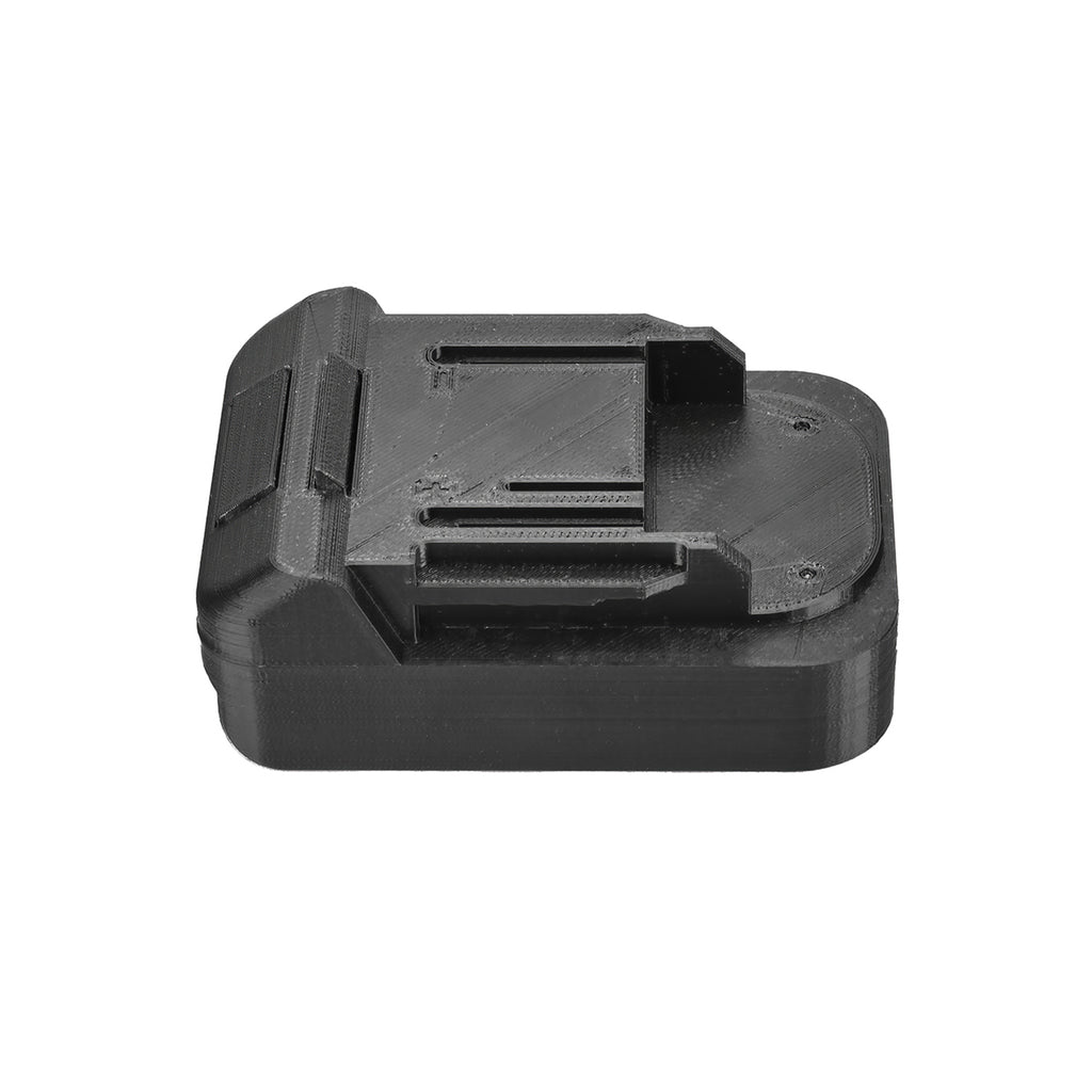 Stanley V20 to RIDGID Plumbing battery adapter - RIDGID tool-side connection with twin rails