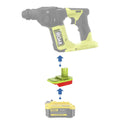 Adaptateur de batterie Stanley V20 vers Ryobi 18V