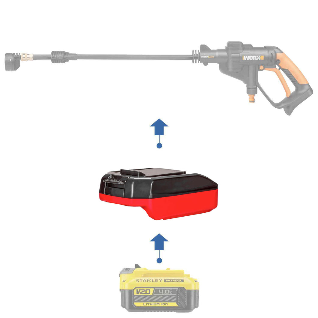 Stanley V20 à WORX 20V Adaptateur de Batterie