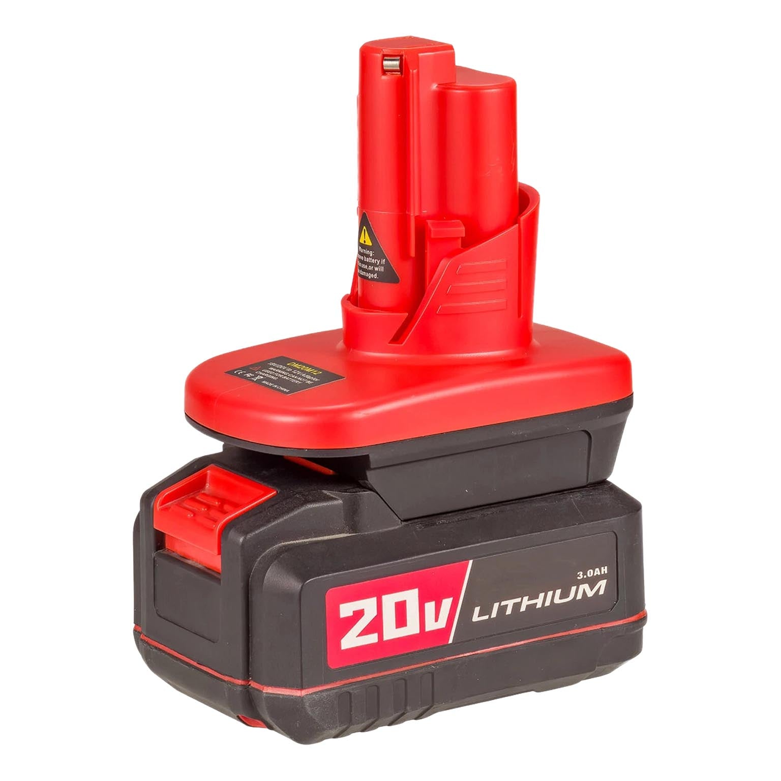 Bauer 20V vers Milwaukee M12 Adaptateur de batterie