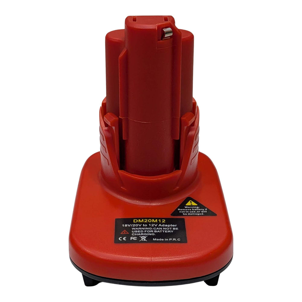 Bauer 20V vers Milwaukee M12 Adaptateur de batterie