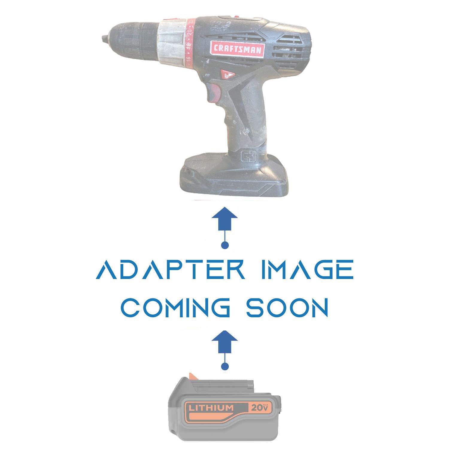 Black and Decker 20V vers Craftsman 19.2V C3 Ni-Cd Adaptateur de batterie