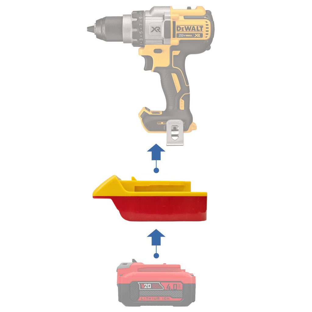 Craftsman 20V to DeWalt 20V Battery Adapter