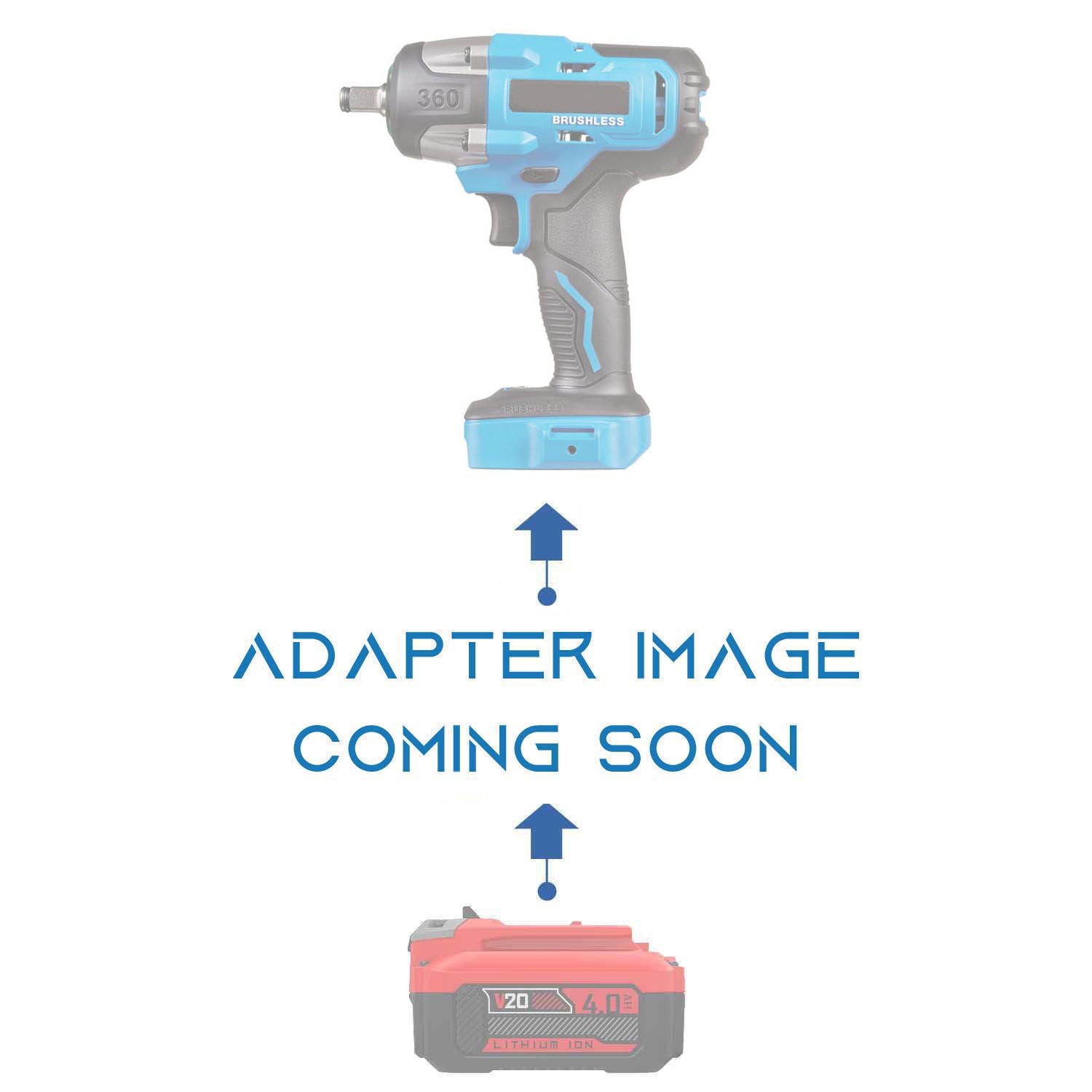 Craftsman 20V vers Mastercraft 20V (PWRPOD / Bleu) Adaptateur de batterie