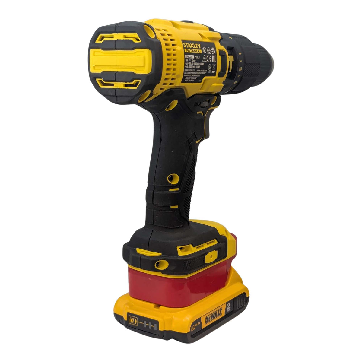 DeWalt 20V to Stanley FATMAX V20 Battery Adapter