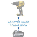 Hikoki 18V vers DeWalt 20V MAX Adaptateur de batterie
