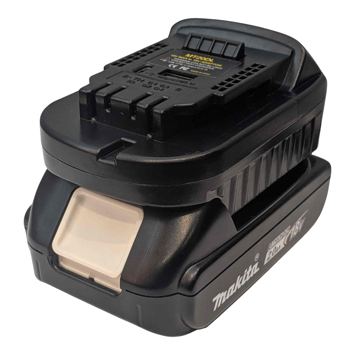 Makita 18V vers DeWalt 20V (Lithium) Adaptateur de batterie