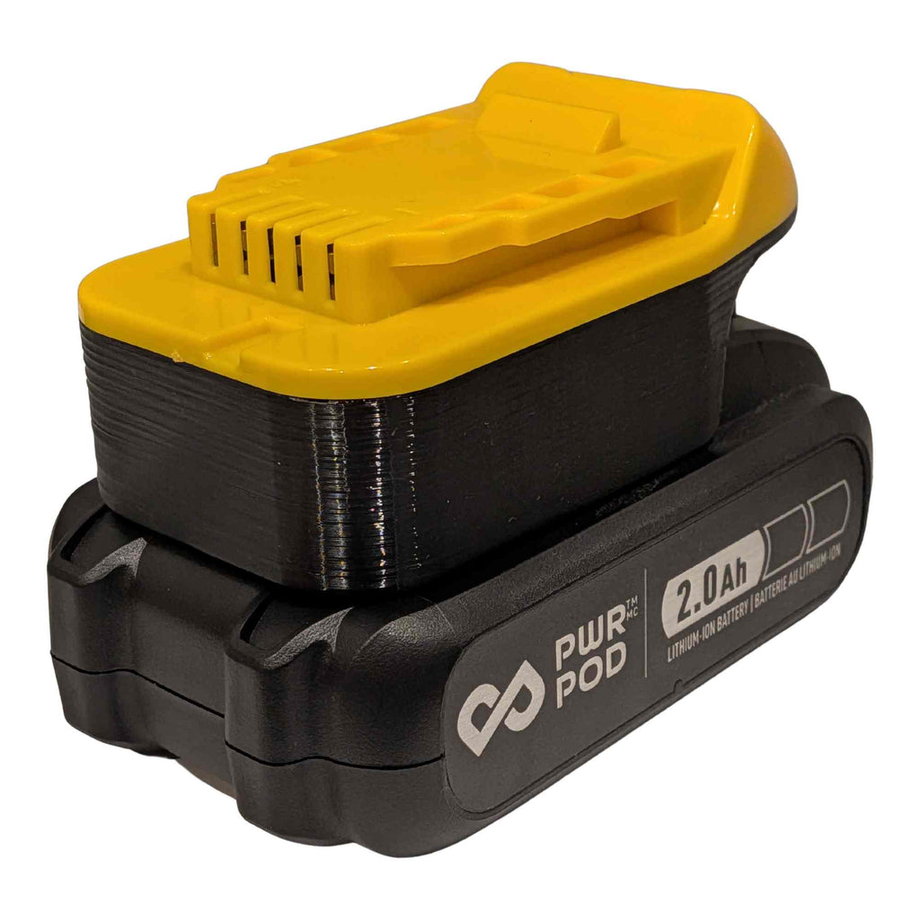 Mastercraft 20V (Blue) to DeWalt 20V Battery Adapter
