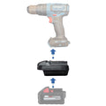 Milwaukee M18 vers Erbauer 18V EXT Adaptateur de batterie