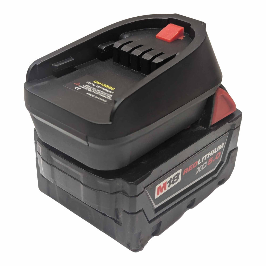 Milwaukee M18 vers Bosch 18V PBA (Vert) Adaptateur de batterie