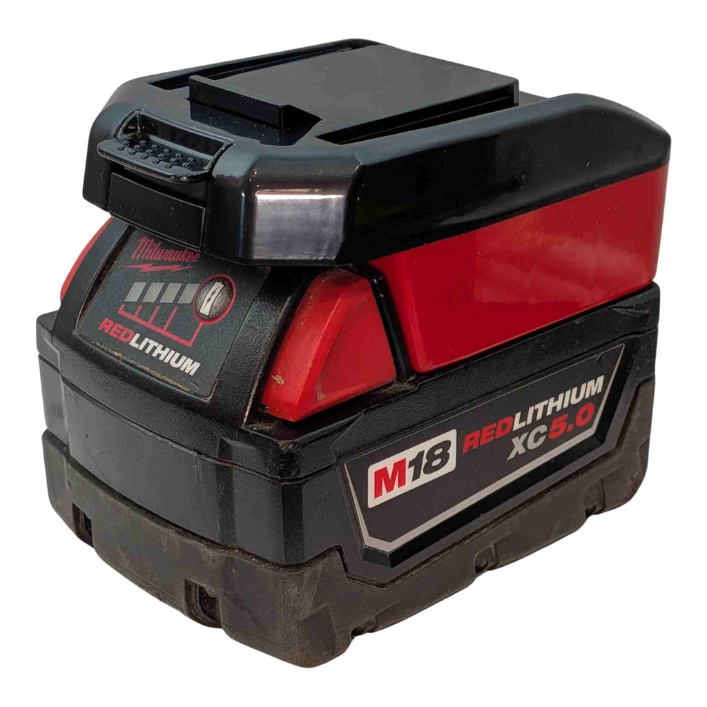 Milwaukee M18 vers WORX 20V PowerShare (Orange) Adaptateur de batterie