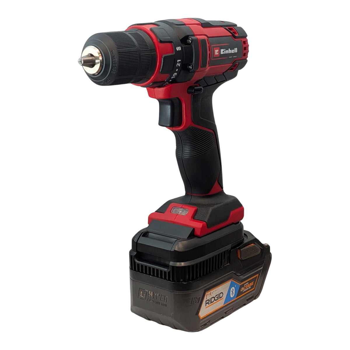 RIDGID 18V to Einhell PXC 18V Battery Adapter