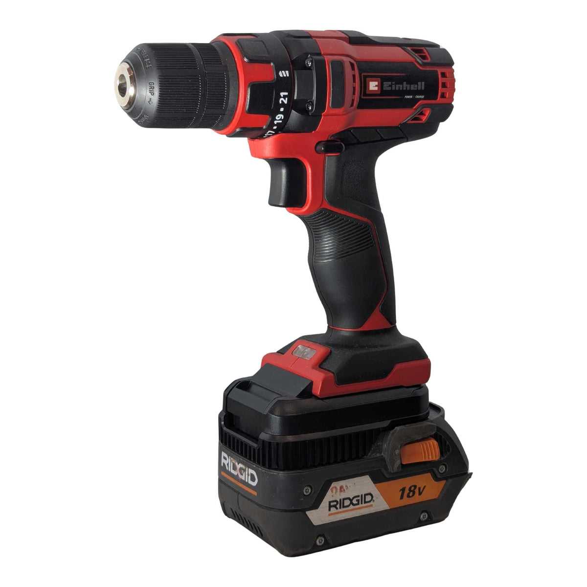 RIDGID 18V vers Einhell 18V PXC Adaptateur de batterie