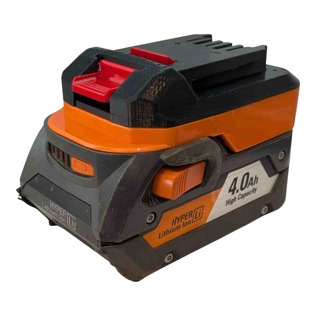RIDGID 18V vers Erbauer 18V EXT Adaptateur de batterie
