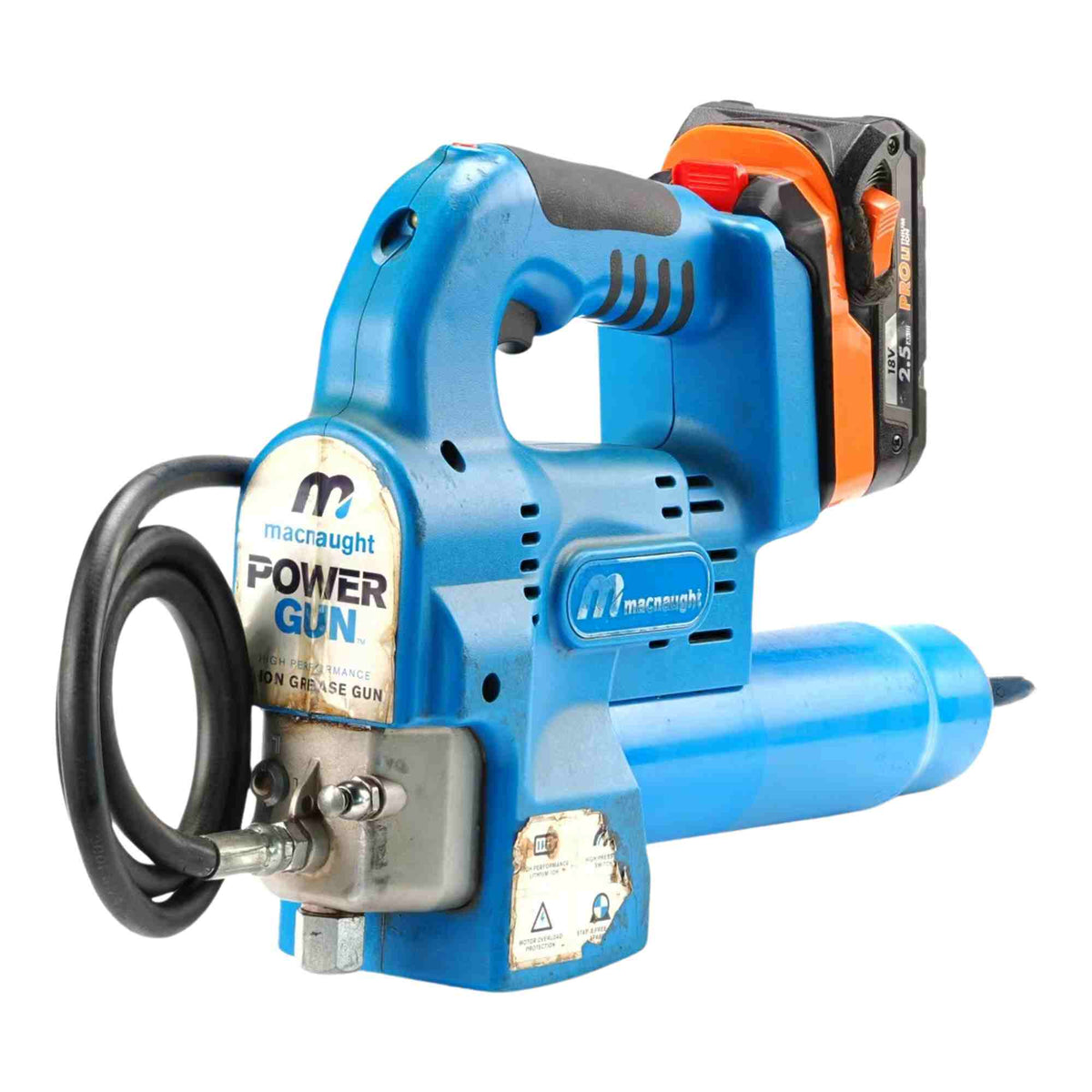 RIDGID 18V vers MacNaught 18V Adaptateur de batterie (pompe, pistolet à graisse)