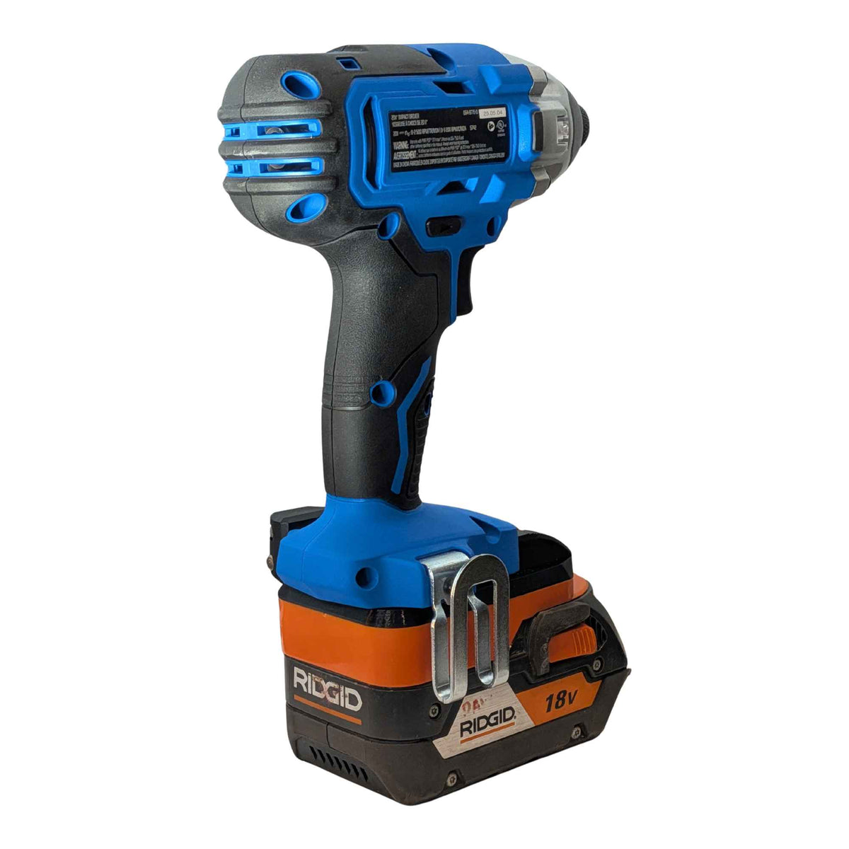 RIDGID 18V vers Mastercraft 20V (PWRPOD / Bleu) Adaptateur de batterie