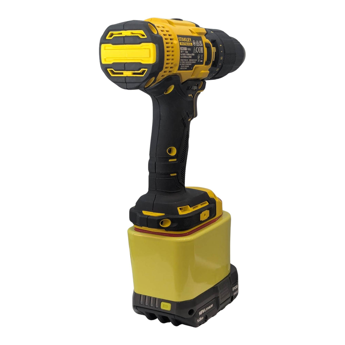 Ryobi 18V to Stanley FATMAX V20 Battery Adapter