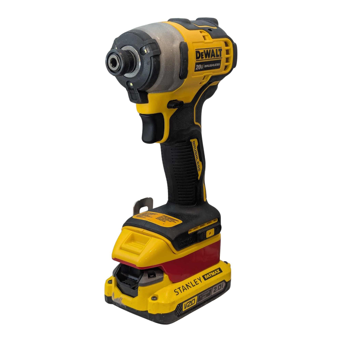 Stanley FATMAX V20 to DeWalt 20V Battery Adapter