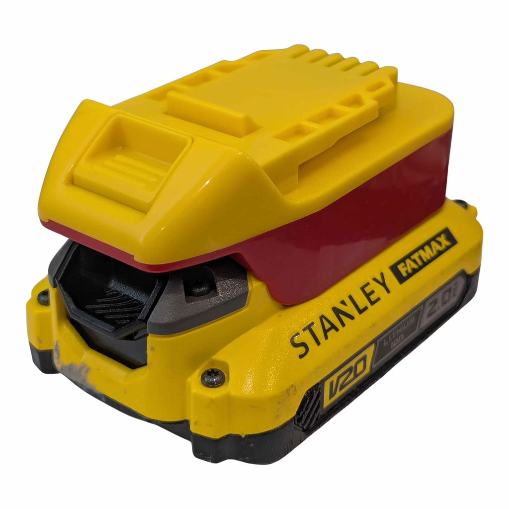 Stanley FATMAX V20 to DeWalt 20V Battery Adapter