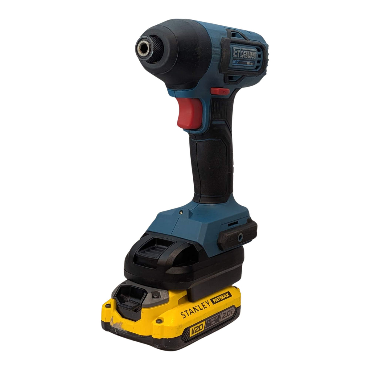 Stanley FATMAX V20 vers Erbauer 18V EXT Adaptateur de batterie