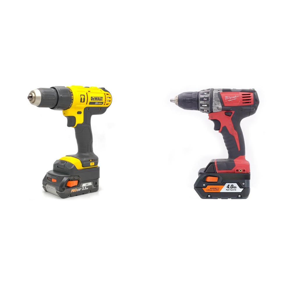 [Pack] RIDGID 18V vers DeWalt et Milwaukee