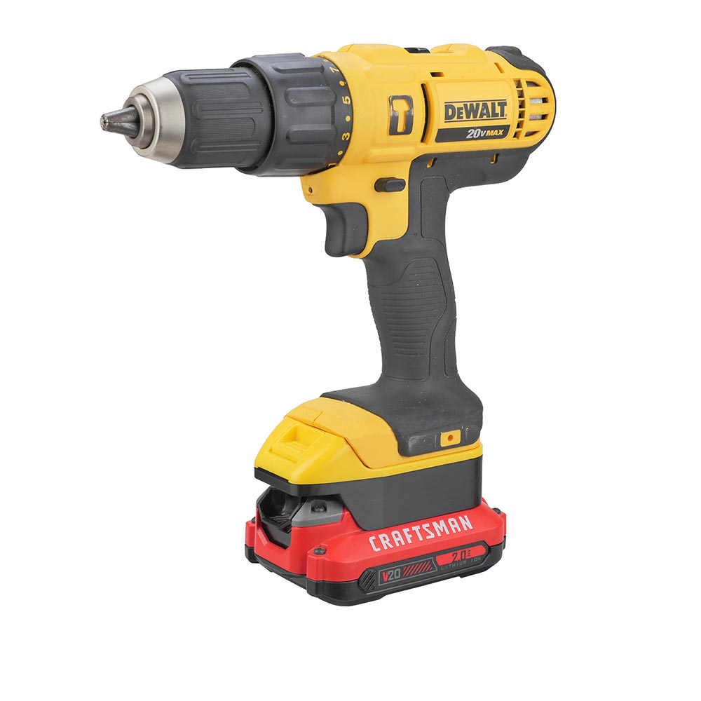 Craftsman 20V to DeWalt 20V Battery Adapter