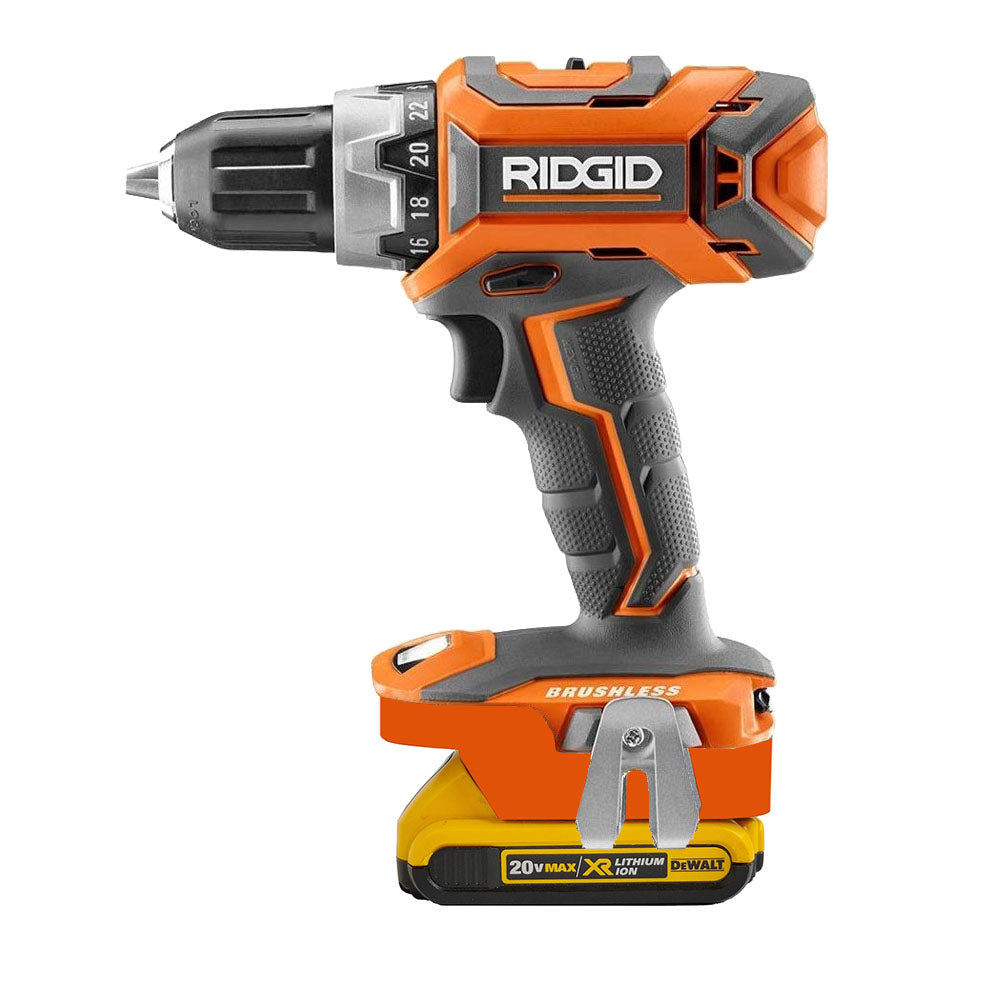 Adaptateur de batterie DeWalt 20V vers AEG 18V